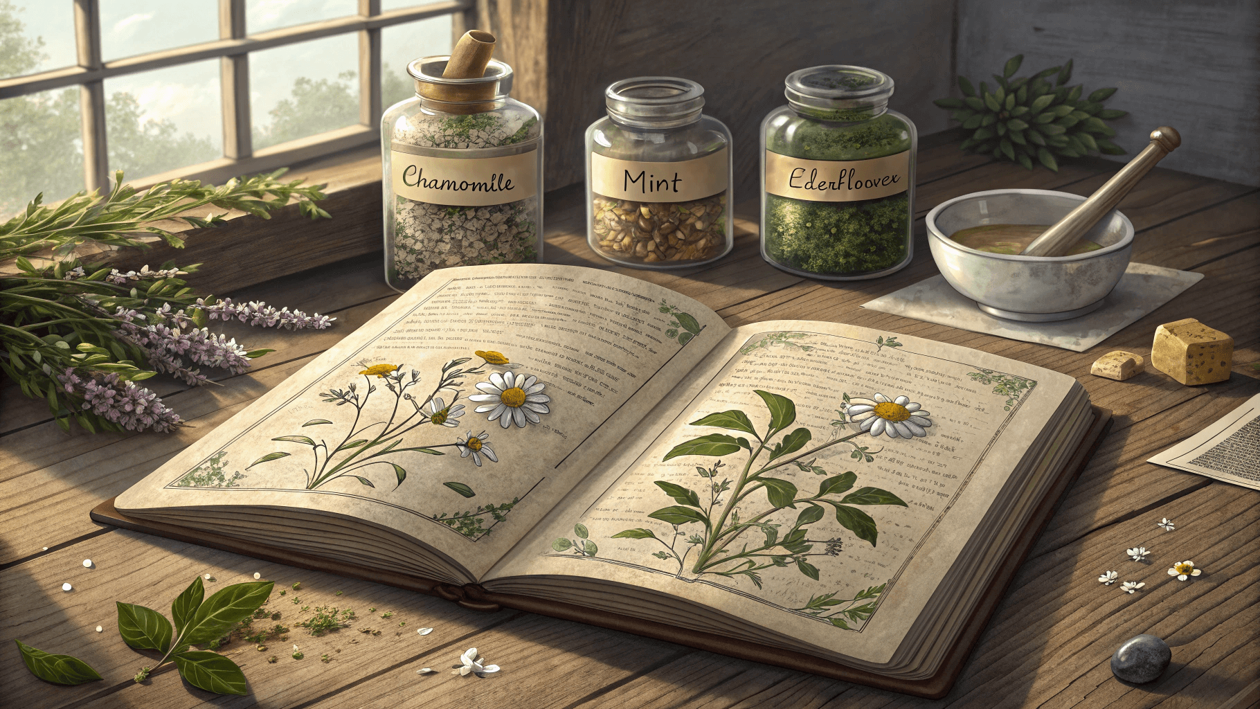 Zioła i naturalne składniki